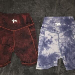 Vital Tie-Dye Biker Shorts Set